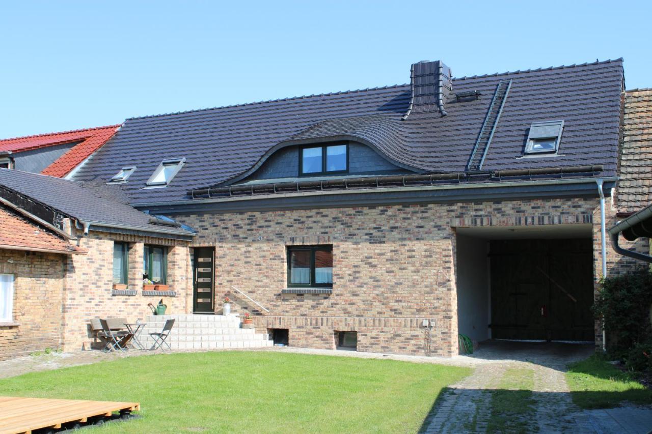 Ferienwohnung Auf Dem Bauernhof Cottbus Buitenkant foto