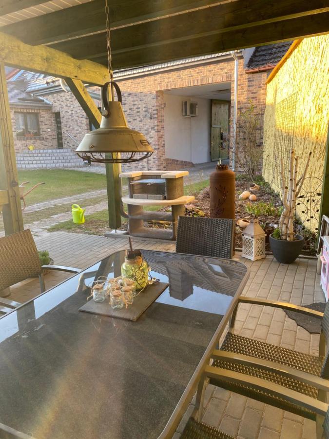 Ferienwohnung Auf Dem Bauernhof Cottbus Buitenkant foto